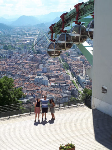 students in Grenoble