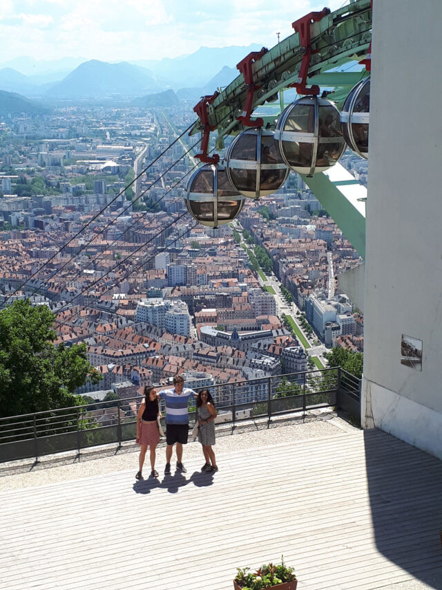students in Grenoble