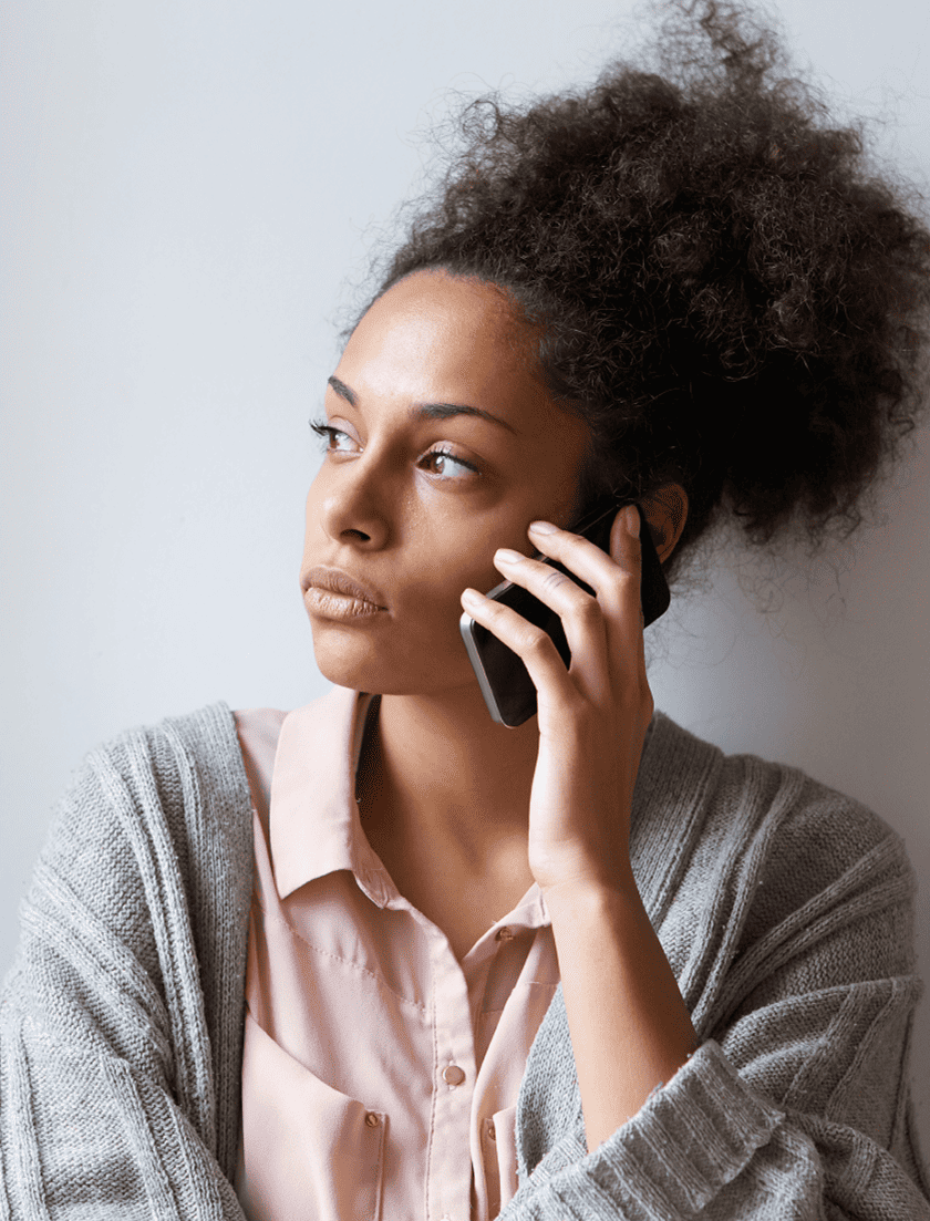 Woman on Phone